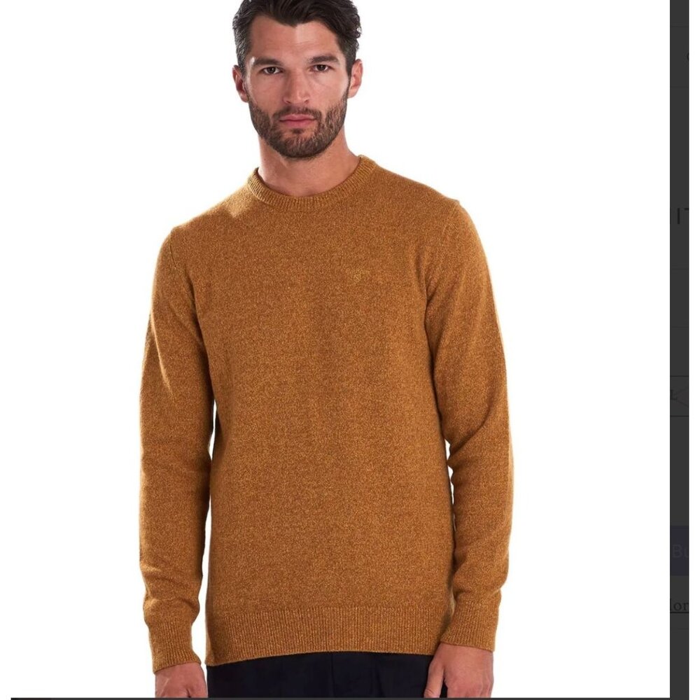 BARBOUR Men's Tisbury Wool/ Silk Blend‎ Sweater Size Large
